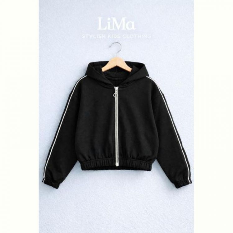 Купить Кофта спорт LiMa kids 2608 black на obuv-plus.com.ua