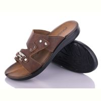 Купить Шлепанцы Malibu Polomax A brown на obuv-plus.com.ua