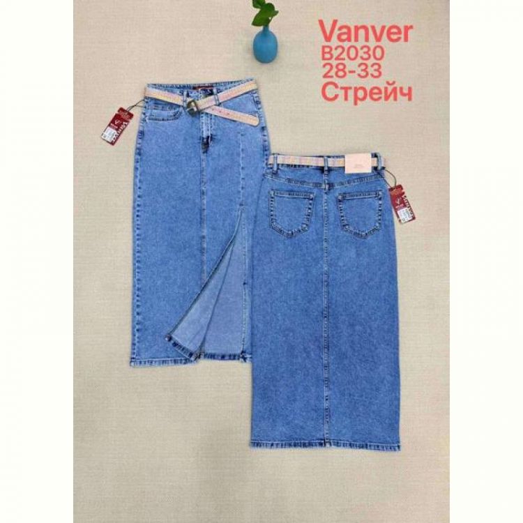 Купить Юбка Vanver B2030 blue на obuv-plus.com.ua