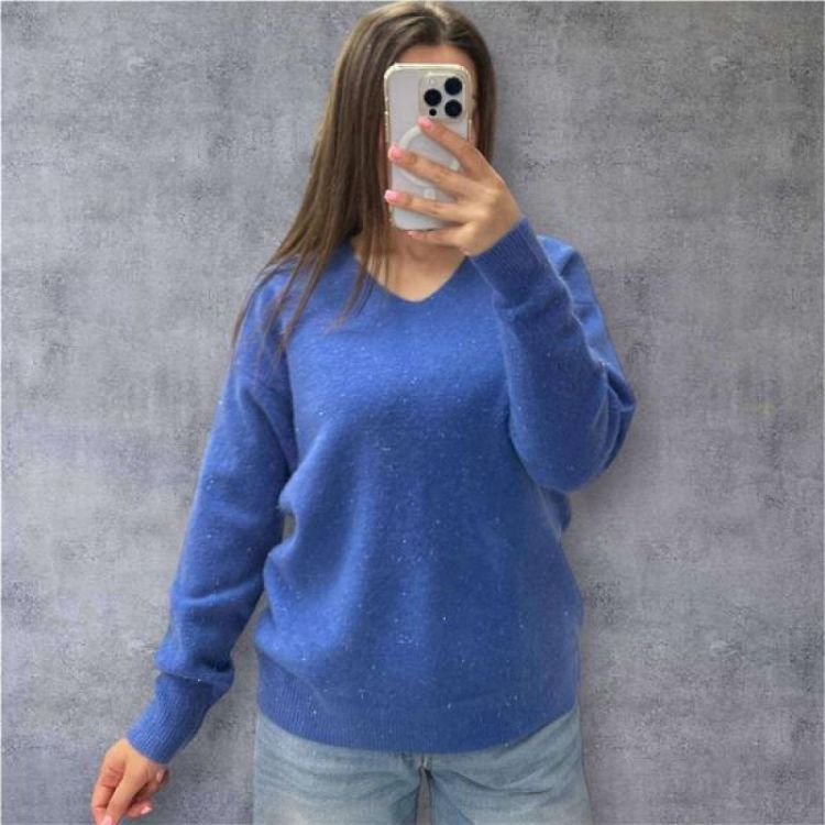 Купить Свитер Elena&Vika 25515 blue на obuv-plus.com.ua