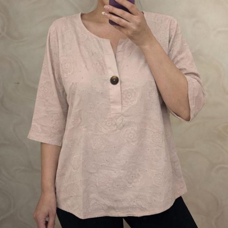 Купить Блузка LeVisha 26029 beige на obuv-plus.com.ua