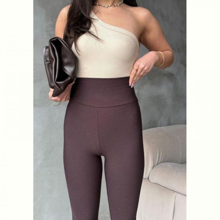 Купить Лосины Sport style 5368 brown на obuv-plus.com.ua