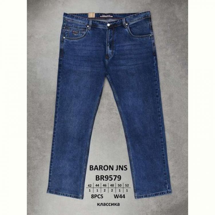 Купить Джинсы Baron Jeans 9579 navy на obuv-plus.com.ua