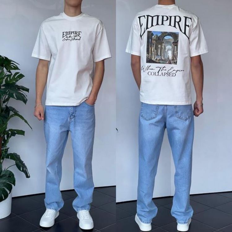 Купить Футболка i8denim 2162 white на obuv-plus.com.ua
