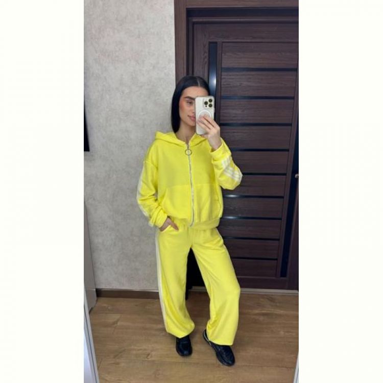 Купить Костюм спорт Valentina 033-034 yellow на obuv-plus.com.ua