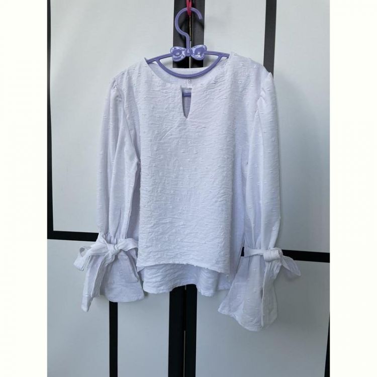 Купить Блузка Kosmy K101 white на obuv-plus.com.ua