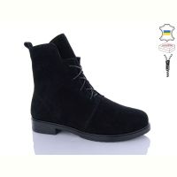 Купить Ботинки Sali 1355 чорний з чор-п.демі на obuv-plus.com.ua
