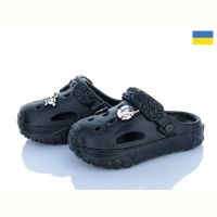 Купить Кроксы Verta 1003 чорний на obuv-plus.com.ua
