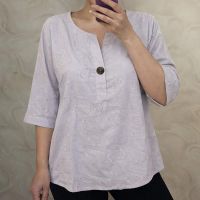 Купить Блузка LeVisha 26029 l.grey на obuv-plus.com.ua