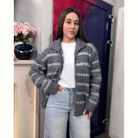Купить Кардиган Romeo life 8058 d.grey на obuv-plus.com.ua