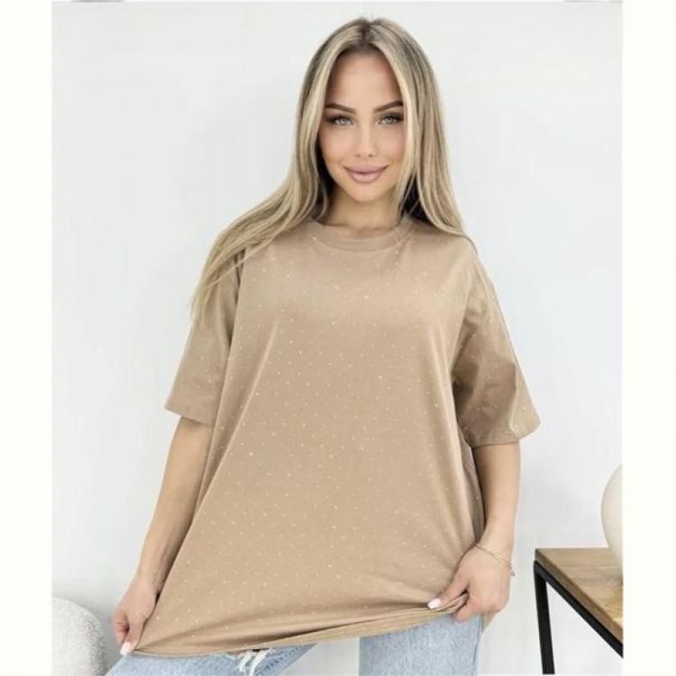 Купить Футболка Elena&Vika 26001 beige на obuv-plus.com.ua