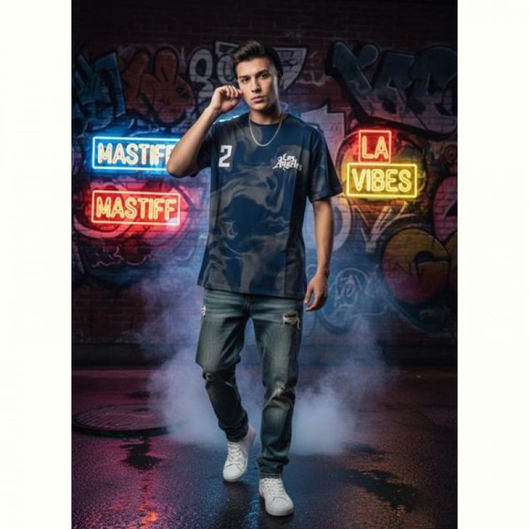 Купить Футболка Style M.Clothes SM107 navy на obuv-plus.com.ua