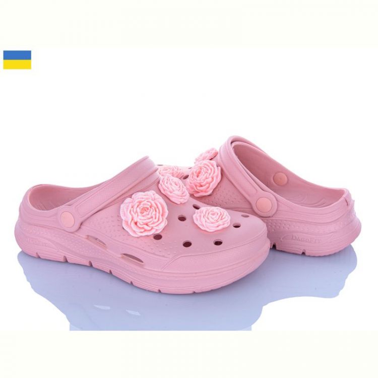 Купить Кроксы Golden Lion 411 пудра на obuv-plus.com.ua