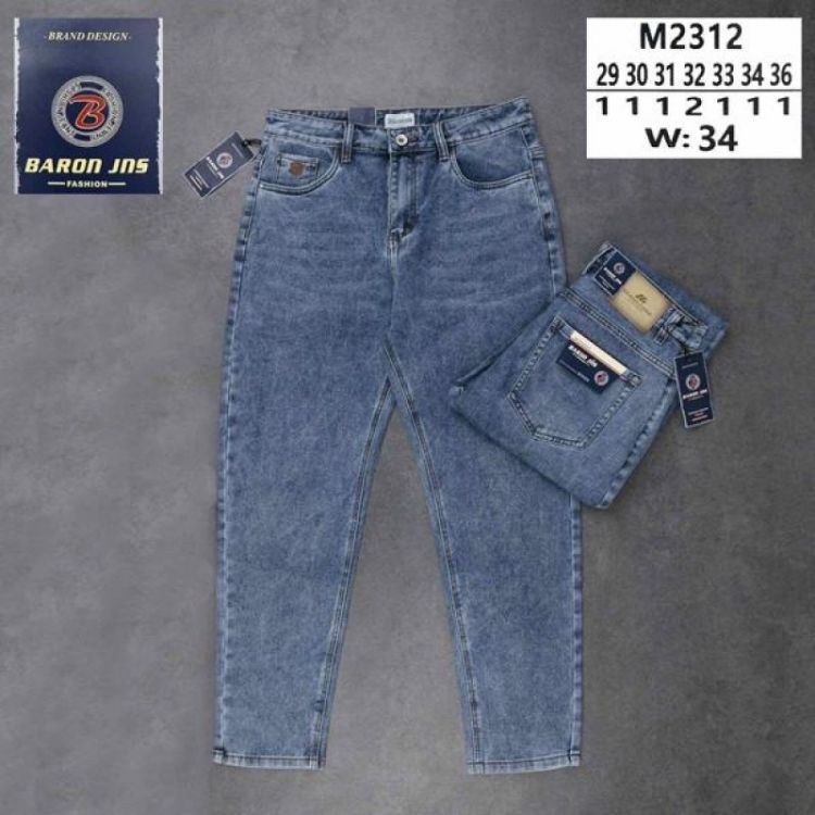 Купить Джинсы Baron Jeans M2312 blue на obuv-plus.com.ua