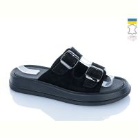 Купить Шлепанцы Sali 91 чорний з чор-п. на obuv-plus.com.ua