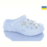 Купить Кроксы Dago 414 білий на obuv-plus.com.ua