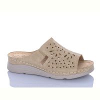 Купить Шлепанцы Leguzaza H1-9 d.beige на obuv-plus.com.ua