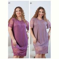 Купить Ночнушка Vehuiah 220151 lilac на obuv-plus.com.ua