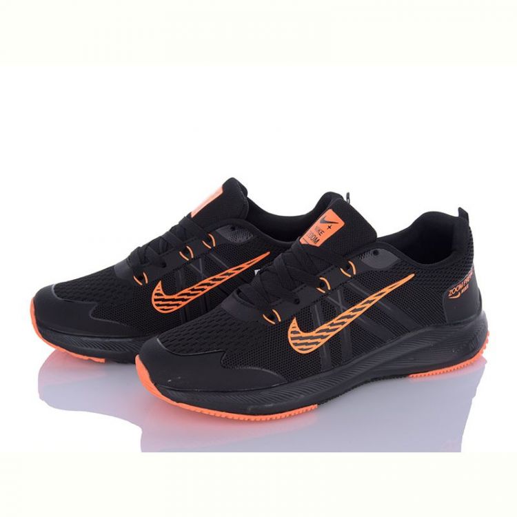 Купить Кроссовки Wonex MB03-H262 black-orange на obuv-plus.com.ua
