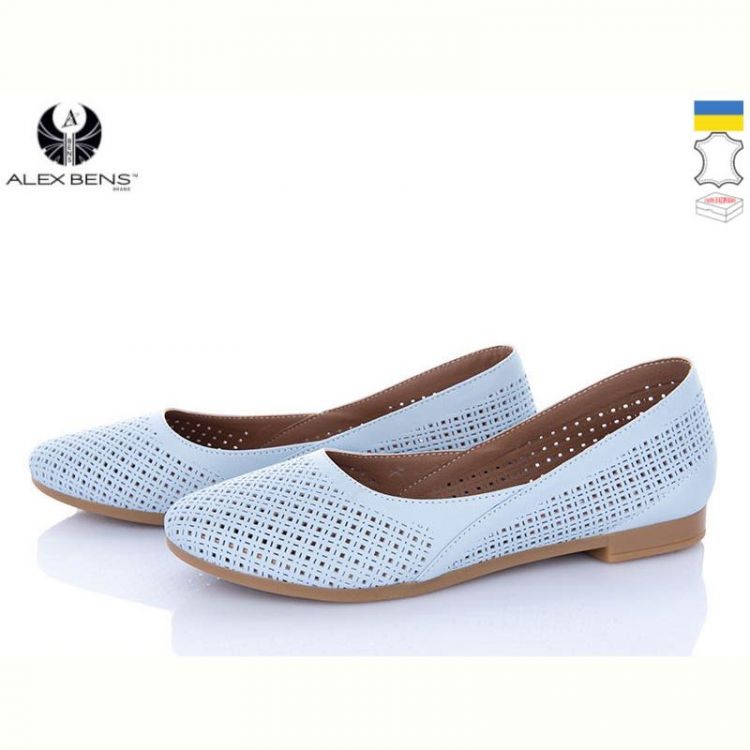 Купить Туфли Alex Bens K131-5 блакитний на obuv-plus.com.ua