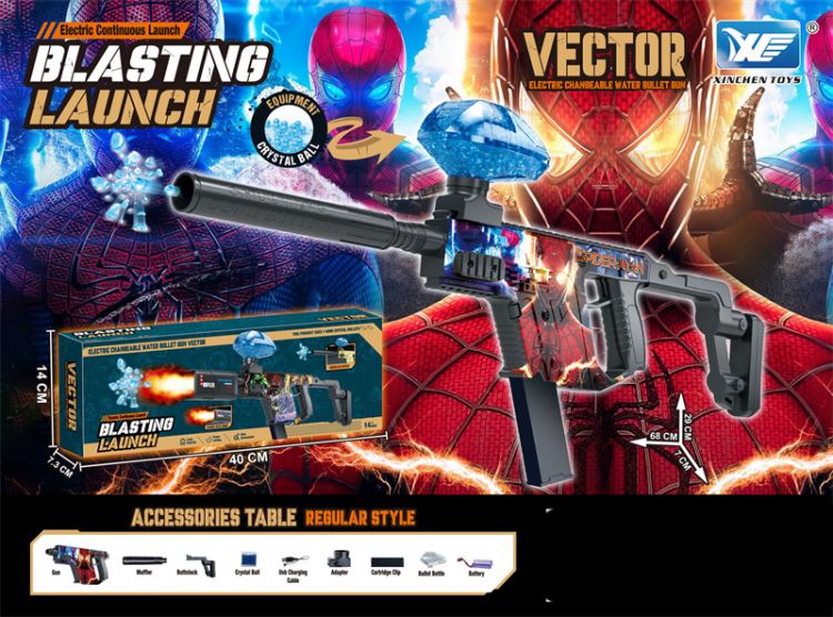 Купить G521214-XC2246I Електричний бластер на орбізах у стилі Spider-Man на obuv-plus.com.ua