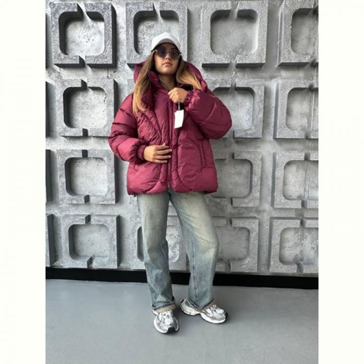 Купить Куртка Trend 2492 wine на obuv-plus.com.ua