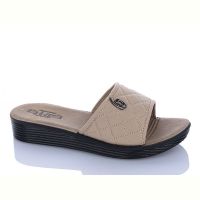 Купить Шлепанцы Demur 63001-13 т.бежевий на obuv-plus.com.ua