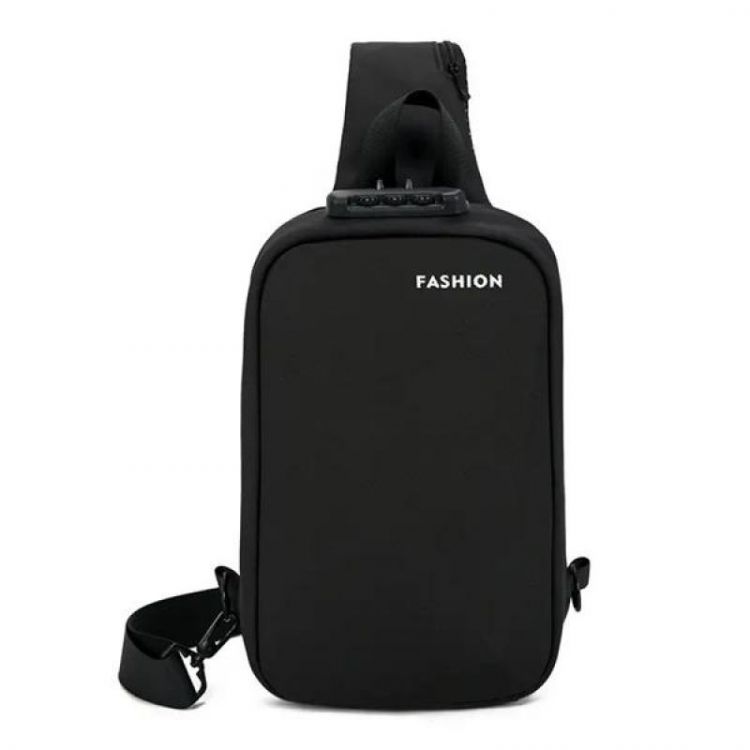 Купить Бананка Fashion Bag D05-3 black на obuv-plus.com.ua
