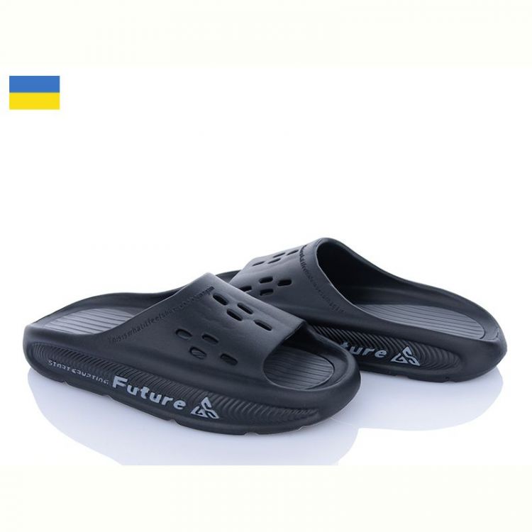 Купить Шлепанцы Gipanis T720 чорний на obuv-plus.com.ua