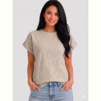 Купить Футболка LeVisha 26006 l.beige на obuv-plus.com.ua