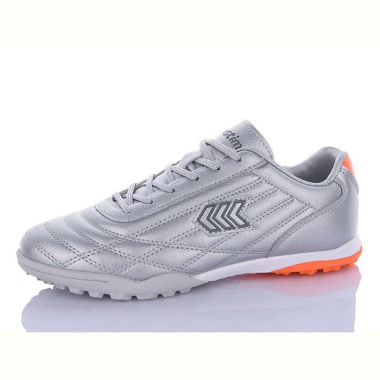 Купить Спорт Restime DWO24133-1 silver-grey-orange на obuv-plus.com.ua