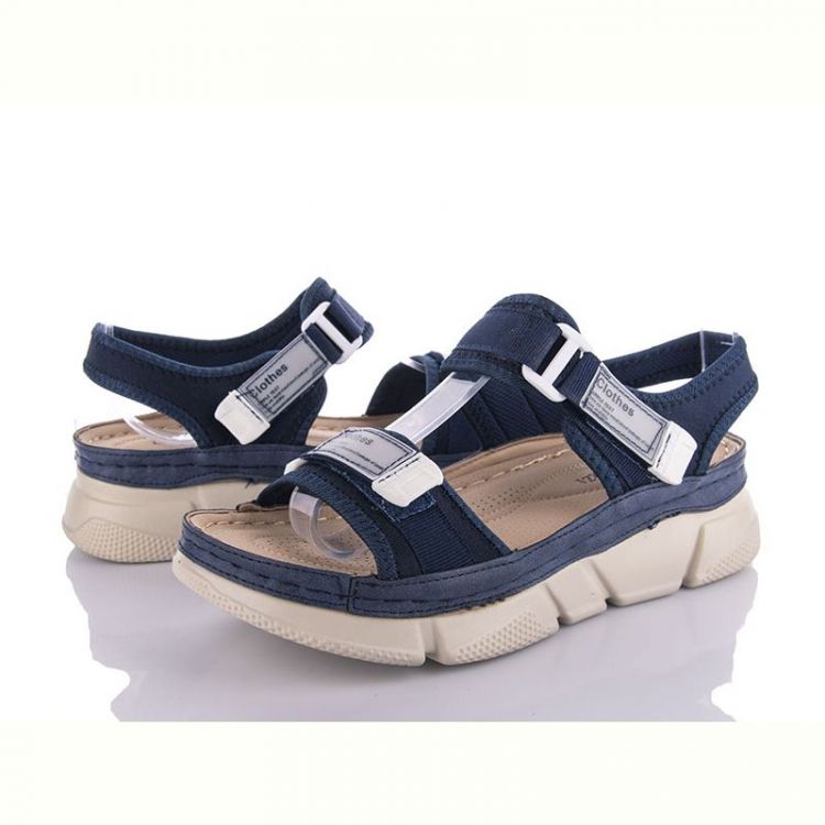 Купить Босоножки Ludaowangzi 6707 blue на obuv-plus.com.ua