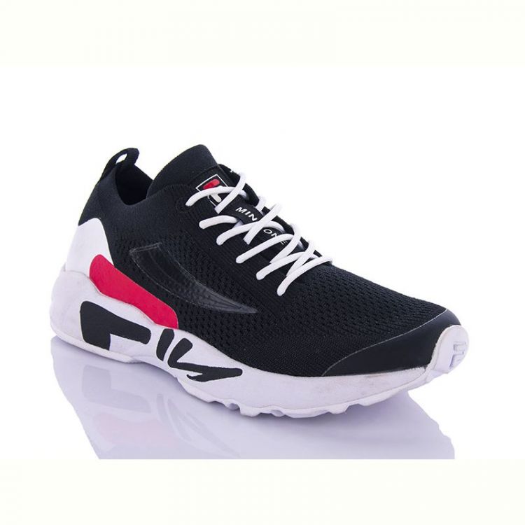 Купить Кроссовки AX B716 black-red на obuv-plus.com.ua
