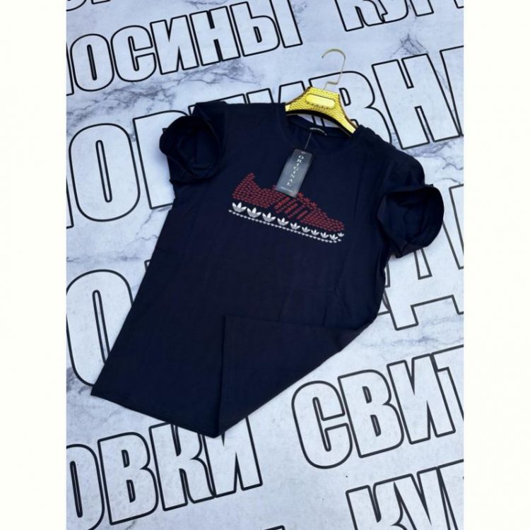 Купить Футболка Sport style SS61 navy на obuv-plus.com.ua