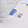 Купить Подушка для сна 70х70 см NORDIC COMFORT+ IDEIA чехол стеганный с молнией антиаллергенная серая на obuv-plus.com.ua