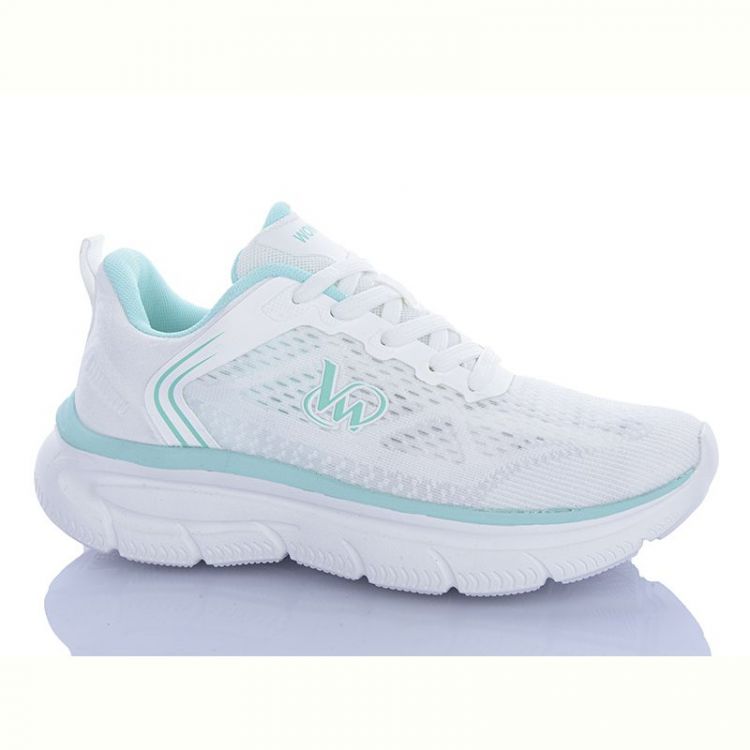 Купить Кроссовки Violeta 24-159 white-green на obuv-plus.com.ua