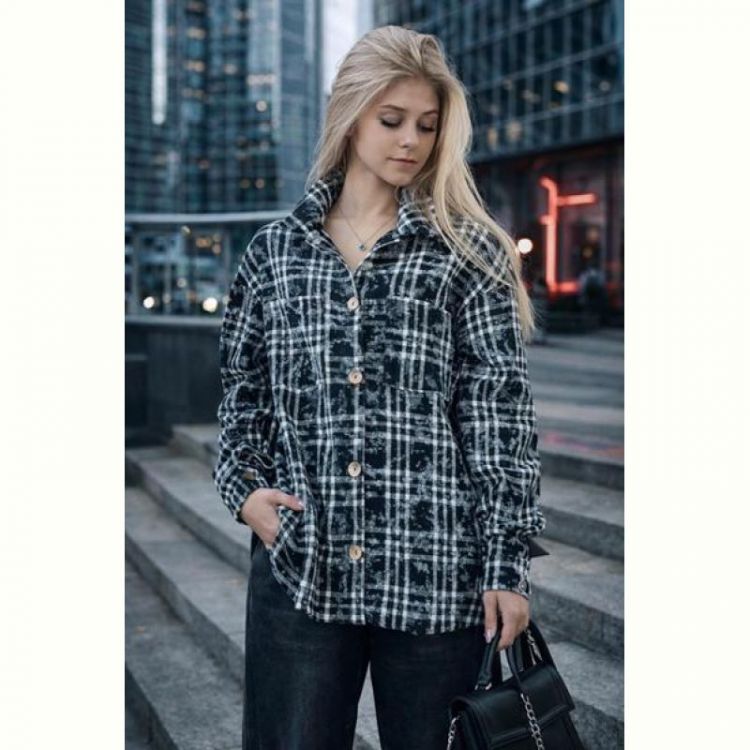 Купить Рубашка Karolina KR437 black на obuv-plus.com.ua