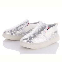 Купить Слипоны Viktoria 111-21 silver на obuv-plus.com.ua