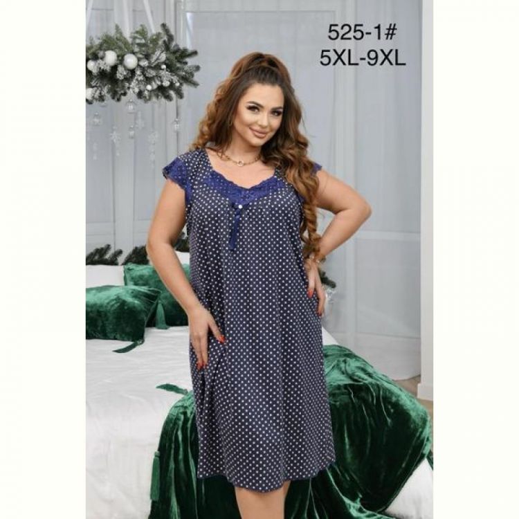 Купить Ночнушка Fili Wear 525-1 navy на obuv-plus.com.ua