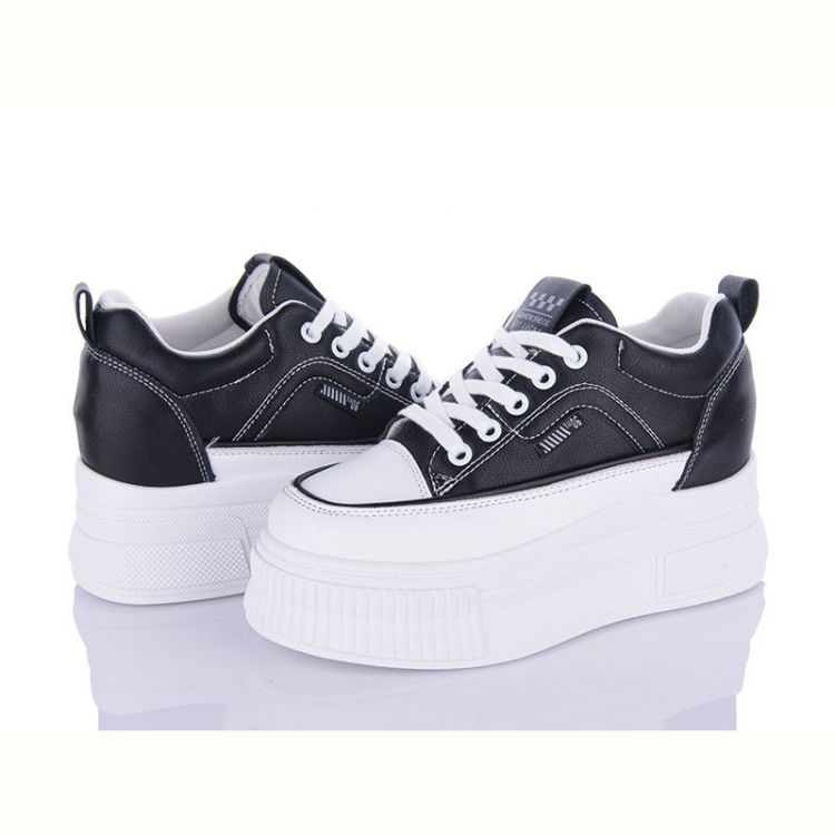 Купить Сникерсы Violeta 197-149 black-white на obuv-plus.com.ua