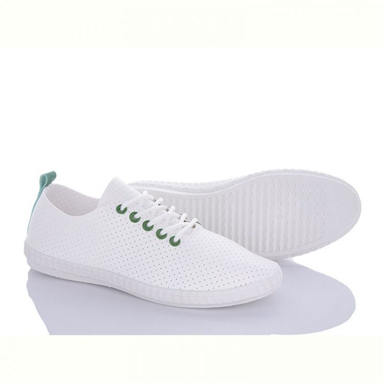 Купить Кеды Violeta 20-970 white-green на obuv-plus.com.ua