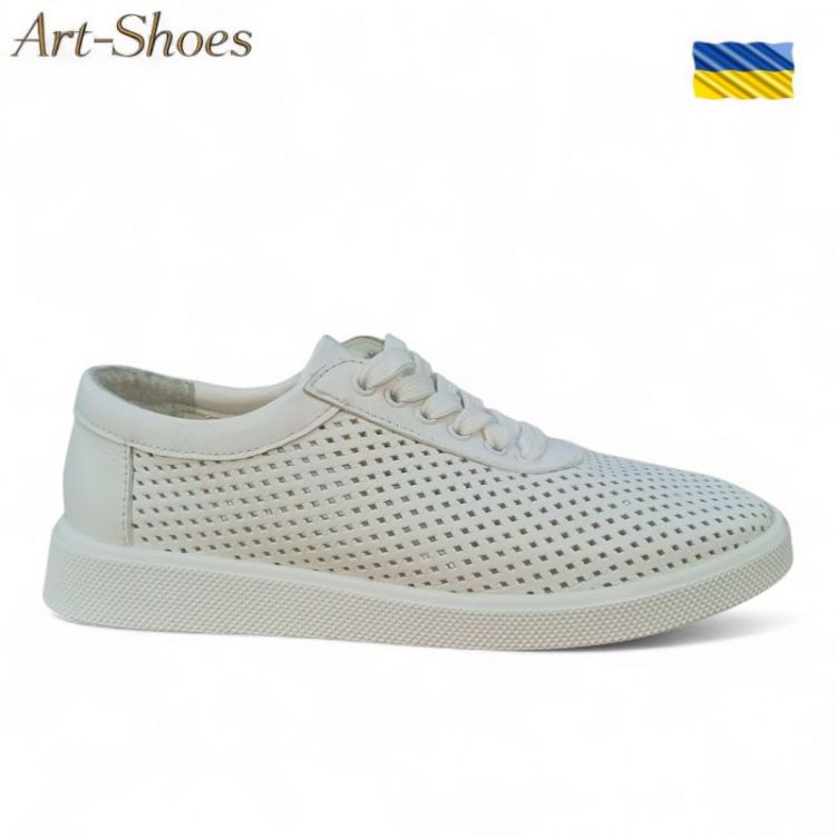 Купить Кеды DvaShoes ART-181 бел на obuv-plus.com.ua