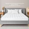 Купить Наматрасник 160×200×35 SleepDream с натяжным бортом по периметру, гипоаллергенный, сверхплотный, защитный на obuv-plus.com.ua