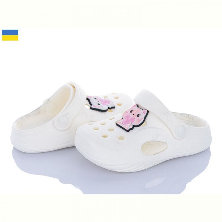 Купить Кроксы Fogo F611 молочний на obuv-plus.com.ua