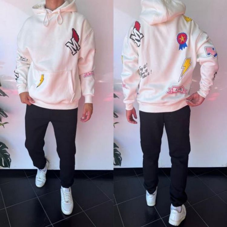 Купить Худи i8denim 1643 white на obuv-plus.com.ua