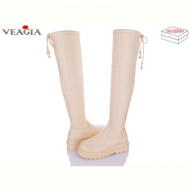 Купить Ботфорты Veagia M153-3 євро хутро на obuv-plus.com.ua