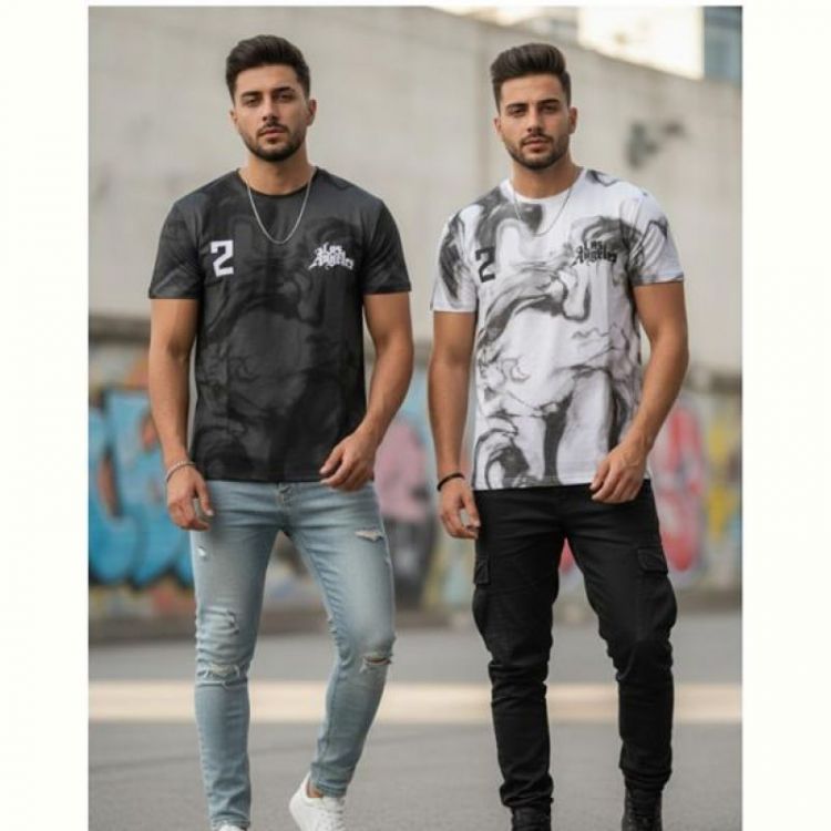 Купить Футболка Style M.Clothes SM104 d.grey на obuv-plus.com.ua