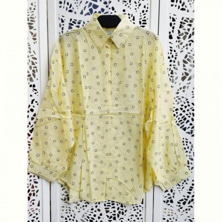 Купить Рубашка Lora LR1389 yellow на obuv-plus.com.ua