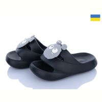 Купить Шлепанцы Golden Lion 335 чорний на obuv-plus.com.ua