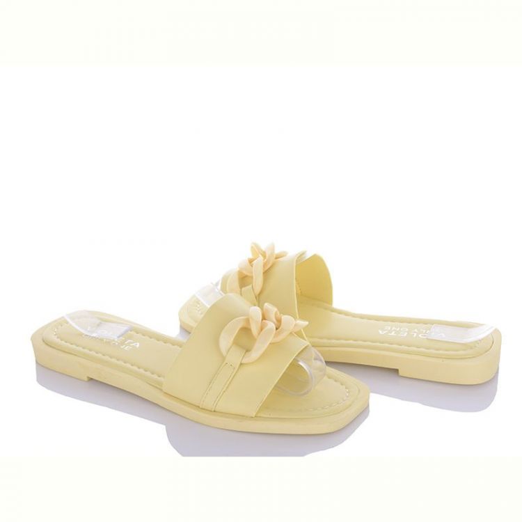 Купить Шлепанцы Violeta 197-121 yellow на obuv-plus.com.ua